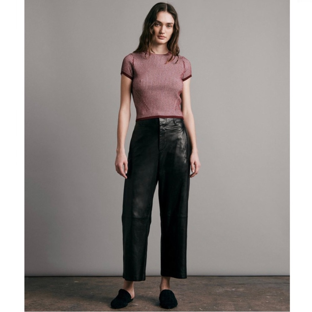 NEW RAG & BONE RIBBED TEE - Picture 8 of 8